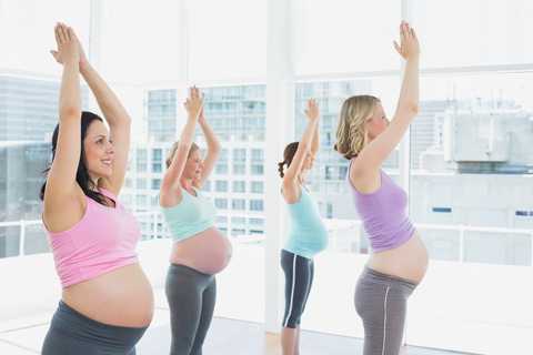 pregnant yoga